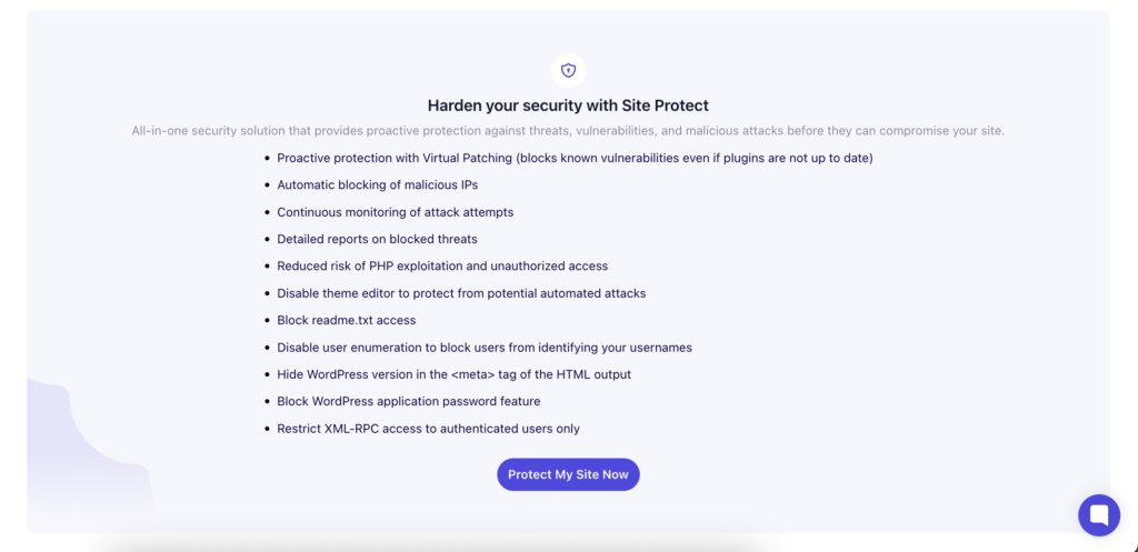 Site Protect by WP Umbrella
